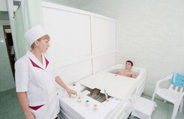 Ošetrenie termálnou vodou