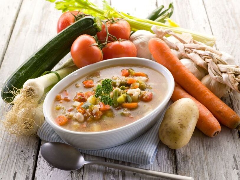 zeleninová polievka na prostatitídu a adenóm prostaty